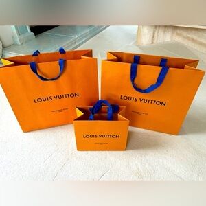 Authentic Louis Vuitton Paper Bag- 3pcs.